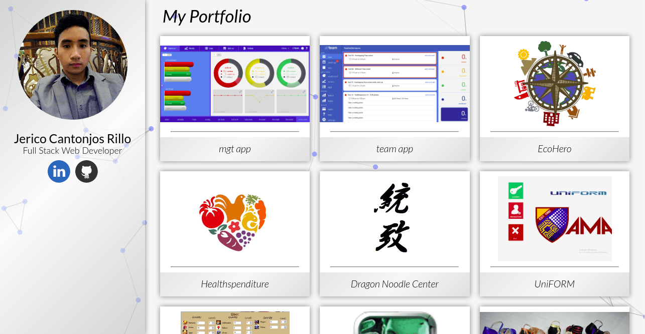Old Personal Website